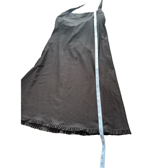 New with Tags Eileen Fisher Lightweight Stretch Crepe Halter Dress Size Small - Picture 9 of 9